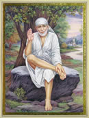 Sai Baba under a Neem Tree