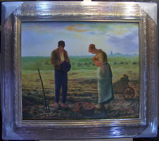 &Oacute;leo sobre lienzo de lino
